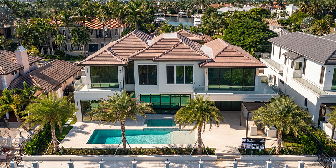 View of 5 Custom Roofing Solutions for Tampa's Luxury Homes